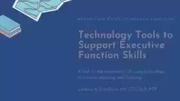 Free download Technology Tools to Support Executive Function .mp4 video and edit with RedcoolMedia movie maker MovieStudio video editor online and AudioStudio audio editor onlin