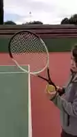 Free download Tennis june 25 serving video and edit with RedcoolMedia movie maker MovieStudio video editor online and AudioStudio audio editor onlin