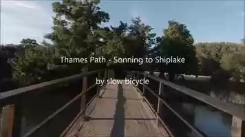 Free download Thames Path - Sonning to Shiplake by slow bicycle video and edit with RedcoolMedia movie maker MovieStudio video editor online and AudioStudio audio editor onlin