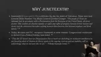 Free download The Importance of Juneteenth video and edit with RedcoolMedia movie maker MovieStudio video editor online and AudioStudio audio editor onlin