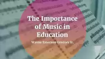 Free download The Importance of Music in Education video and edit with RedcoolMedia movie maker MovieStudio video editor online and AudioStudio audio editor onlin