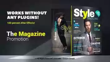 Free download The Magazine Promotion | After Effects Project Files - Videohive template video and edit with RedcoolMedia movie maker MovieStudio video editor online and AudioStudio audio editor onlin