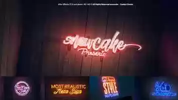 Free download The Neon Sign | After Effects Project Files - Videohive template video and edit with RedcoolMedia movie maker MovieStudio video editor online and AudioStudio audio editor onlin