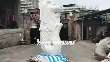 Free download The Official Mascot of Singapore - Merlion Statue 2.5M Simulation Model video and edit with RedcoolMedia movie maker MovieStudio video editor online and AudioStudio audio editor onlin