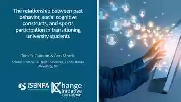 Free download The relationship between past behavior, social cognitive constructs, and sports participation in transitioning university video and edit with RedcoolMedia movie maker MovieStudio video editor online and AudioStudio audio editor onlin