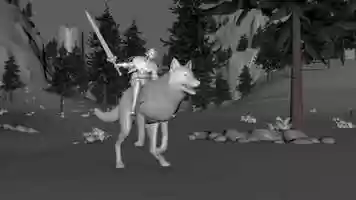 Free download The Wolf Rider ... gray version video and edit with RedcoolMedia movie maker MovieStudio video editor online and AudioStudio audio editor onlin