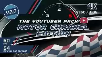 Free download The YouTuber Pack - Motor Channel Edition V2.0 | After Effects Project Files - Videohive template video and edit with RedcoolMedia movie maker MovieStudio video editor online and AudioStudio audio editor onlin