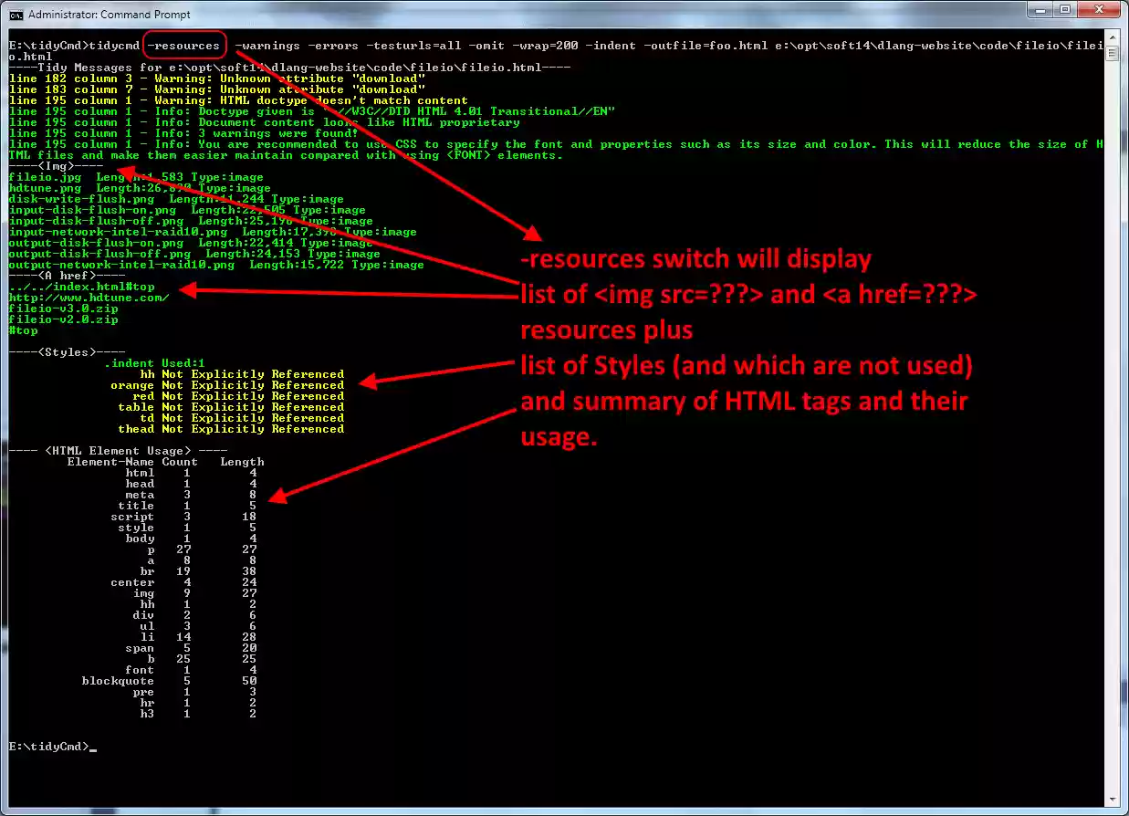 Download web tool or web app TidyCmd v1.4