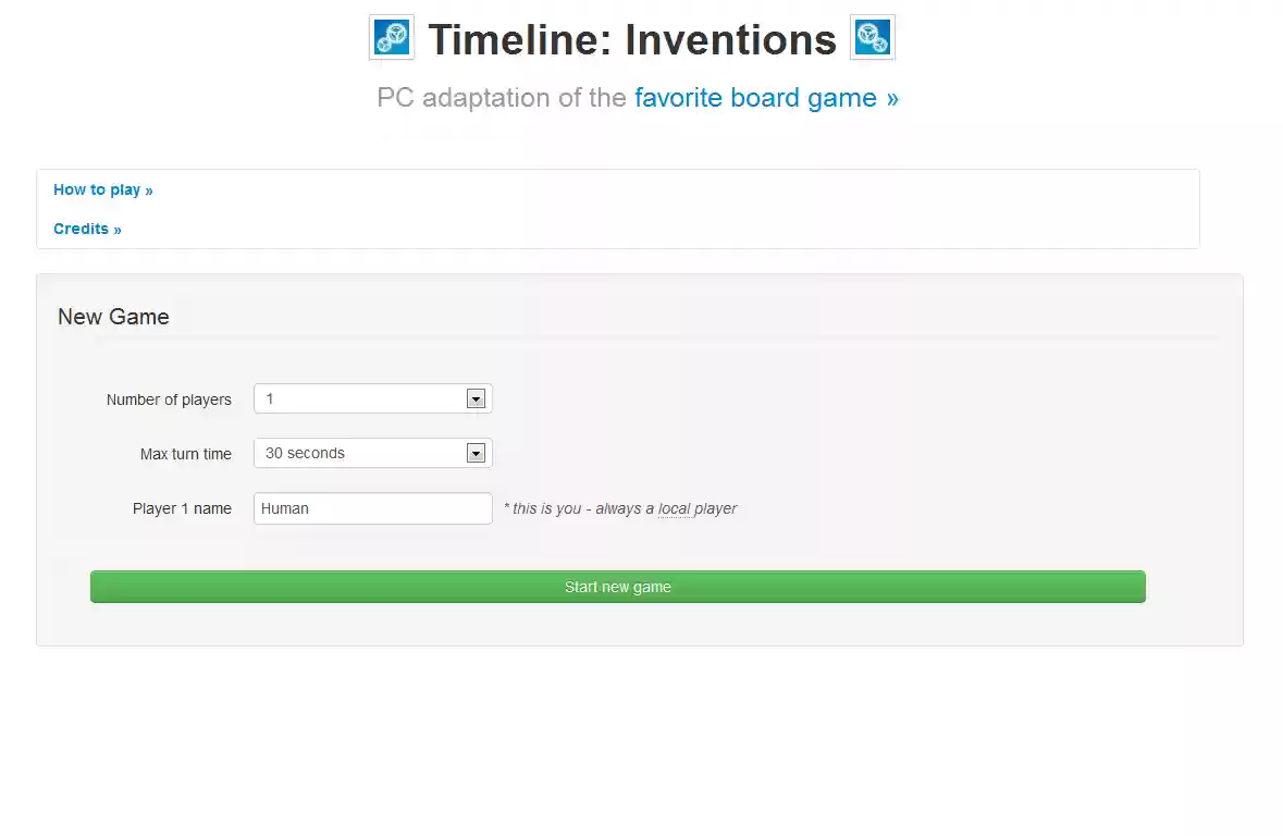 Download web tool or web app Timeline: Inventions