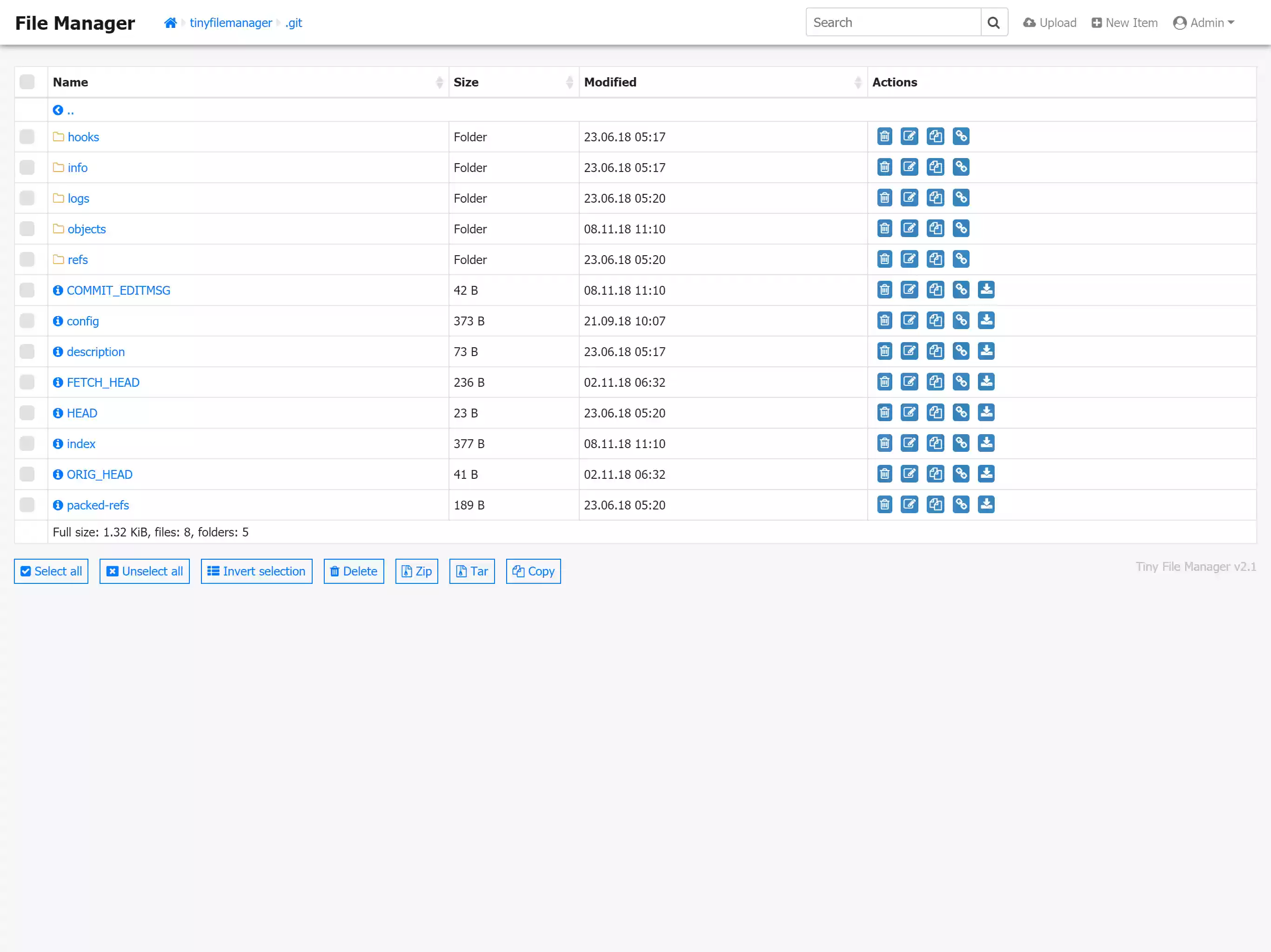 Download web tool or web app tinyfilemanager Download web tool or web app tinyfilemanager