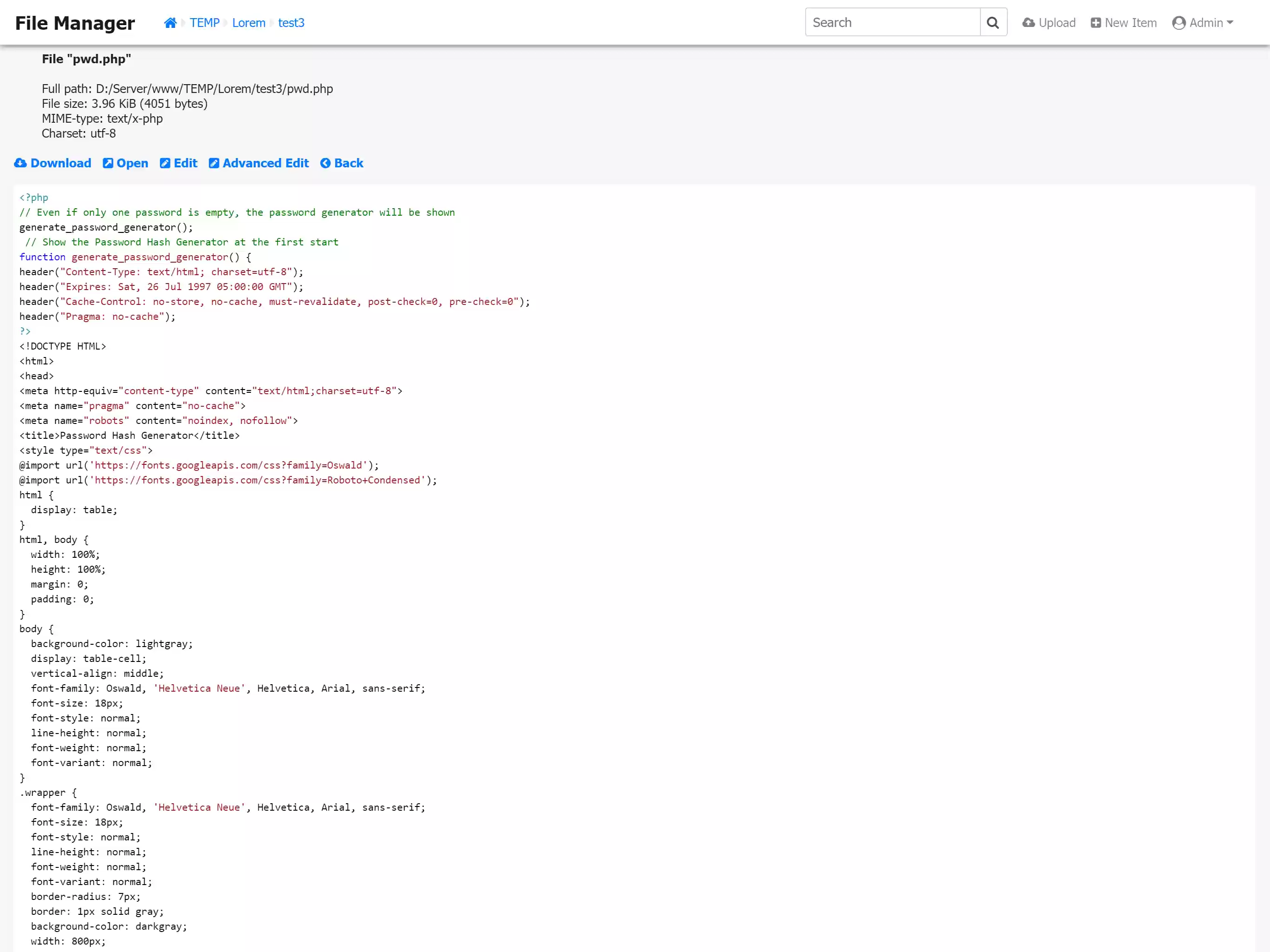 Download web tool or web app tinyfilemanager Download web tool or web app tinyfilemanager