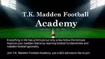 Free download T.K. Madden Academy video and edit with RedcoolMedia movie maker MovieStudio video editor online and AudioStudio audio editor onlin