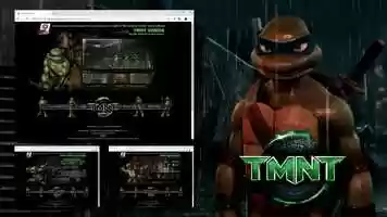 Free download TMNT Movie 2007 Minisite video and edit with RedcoolMedia movie maker MovieStudio video editor online and AudioStudio audio editor onlin