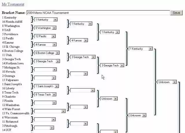 Download web tool or web app Tournament Pool and Bracket Tracker