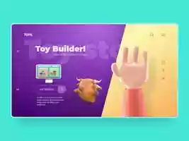 Free download Toy Builder - landing page video and edit with RedcoolMedia movie maker MovieStudio video editor online and AudioStudio audio editor onlin