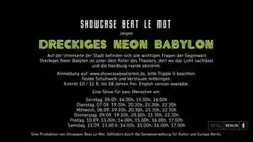 Free download Trailer 11 - Dreckiges Neon Babylon.mp4 video and edit with RedcoolMedia movie maker MovieStudio video editor online and AudioStudio audio editor onlin