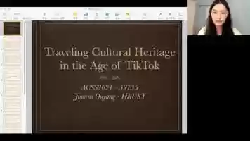 Free download Traveling Cultural Heritage in the Age of TikTok video and edit with RedcoolMedia movie maker MovieStudio video editor online and AudioStudio audio editor onlin