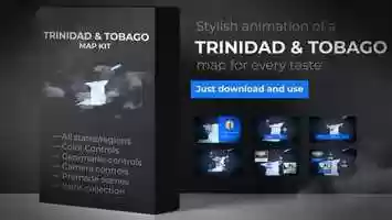 Free download Trinidad and Tobago Map - Republic of Trinidad and Tobago Map Kit | After Effects Project Files - Videohive template video and edit with RedcoolMedia movie maker MovieStudio video editor online and AudioStudio audio editor onlin