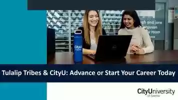 Free download Tulalip Tribes  CityU: Advance or Start Your Career Today video and edit with RedcoolMedia movie maker MovieStudio video editor online and AudioStudio audio editor onlin