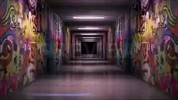 Free download Tunnel With Graffiti Stock Motion Graphics video and edit with RedcoolMedia movie maker MovieStudio video editor online and AudioStudio audio editor onlin
