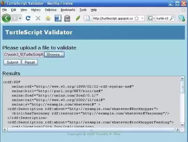 Download web tool or web app TurtleScript