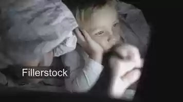 Free download Two boys lying in bed at night watching movie on pad video and edit with RedcoolMedia movie maker MovieStudio video editor online and AudioStudio audio editor onlin