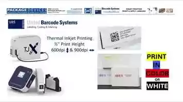 Free download UBS - United Barcode Systems - TJX Series Printer video and edit with RedcoolMedia movie maker MovieStudio video editor online and AudioStudio audio editor onlin