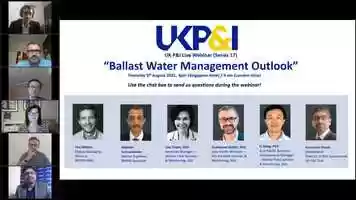 Free download UK PI Club Live Webinar (Series 17): Ballast Water Management Outlook video and edit with RedcoolMedia movie maker MovieStudio video editor online and AudioStudio audio editor onlin