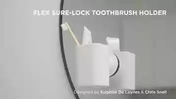 Free download UMBRA Flex Surelock Toothbrush Holder video and edit with RedcoolMedia movie maker MovieStudio video editor online and AudioStudio audio editor onlin