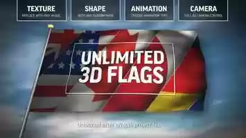 Free download Unlimited 3D Flags | After Effects Project Files - Videohive template video and edit with RedcoolMedia movie maker MovieStudio video editor online and AudioStudio audio editor onlin