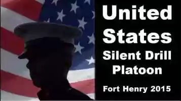 Free download US Marine Silent Drill Platoon at Fort Henry.         No Oops! Here. Just SHOW  AWE video and edit with RedcoolMedia movie maker MovieStudio video editor online and AudioStudio audio editor onlin