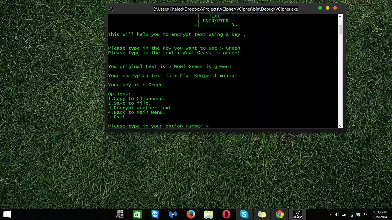 Download web tool or web app VCipher Download web tool or web app VCipher