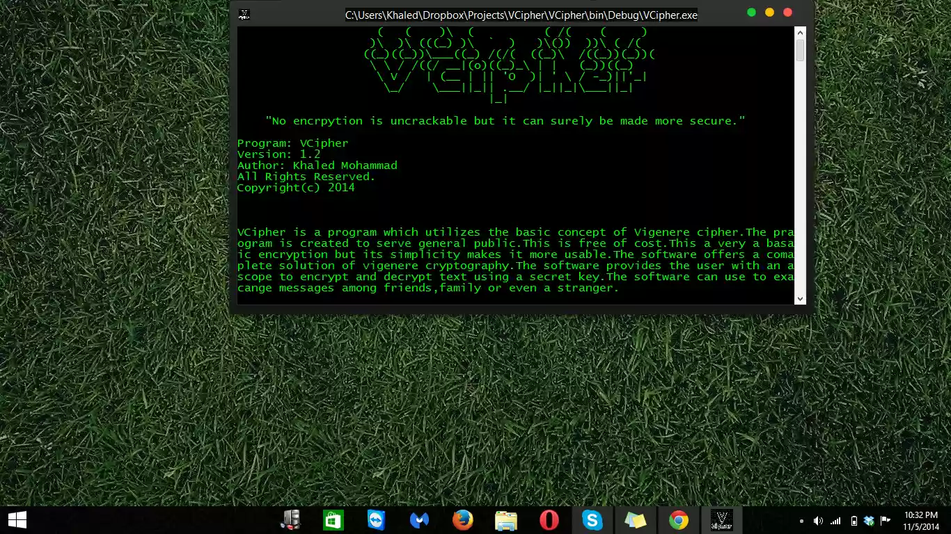 Download web tool or web app VCipher Download web tool or web app VCipher