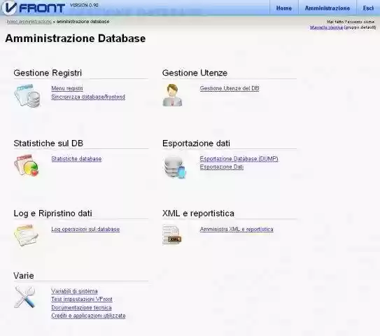 Download web tool or web app VFront