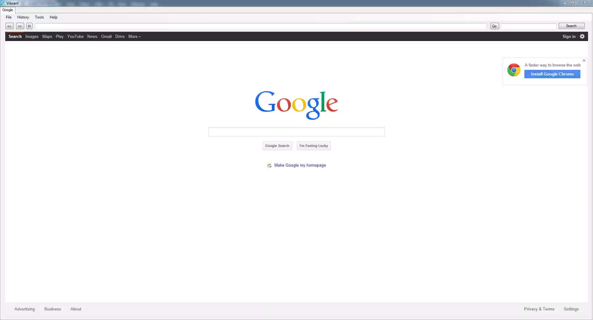 Download web tool or web app Vibrant Web Browser
