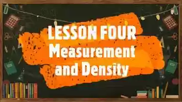 Free download Video Lesson #4 - 1st Term - Science 6 - Density and Measurement.mp4 video and edit with RedcoolMedia movie maker MovieStudio video editor online and AudioStudio audio editor onlin