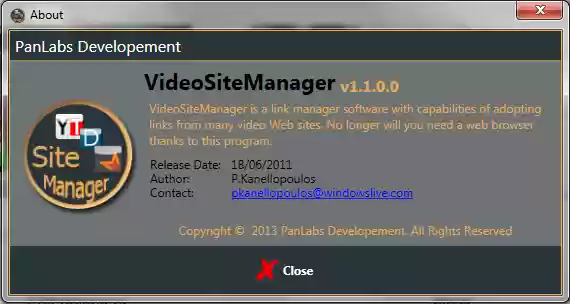 Download web tool or web app VideoSiteManager Download web tool or web app VideoSiteManager