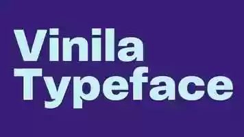 Free download Vinila Typeface Motion video and edit with RedcoolMedia movie maker MovieStudio video editor online and AudioStudio audio editor onlin
