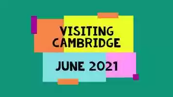 Free download Visiting Cambridge - June 2021 video and edit with RedcoolMedia movie maker MovieStudio video editor online and AudioStudio audio editor onlin