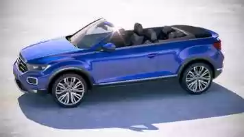 Free download Volkswagen T-Roc Cabrio 2020 3D Model video and edit with RedcoolMedia movie maker MovieStudio video editor online and AudioStudio audio editor onlin