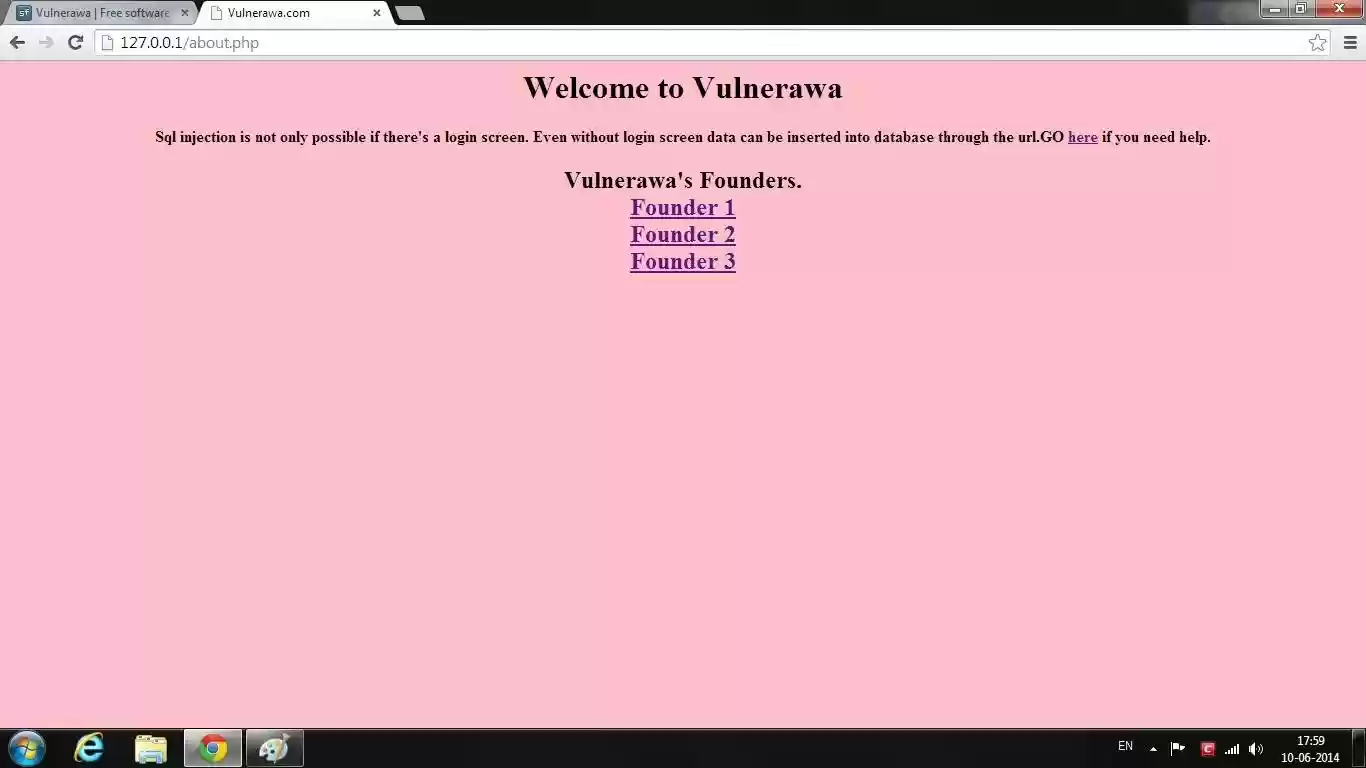 Download web tool or web app Vulnerawa Download web tool or web app Vulnerawa