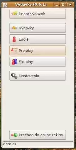 Download web tool or web app Vydavky
