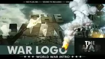 Free download War Logo - Realistic Military Intro | After Effects Project Files - Videohive template video and edit with RedcoolMedia movie maker MovieStudio video editor online and AudioStudio audio editor onlin