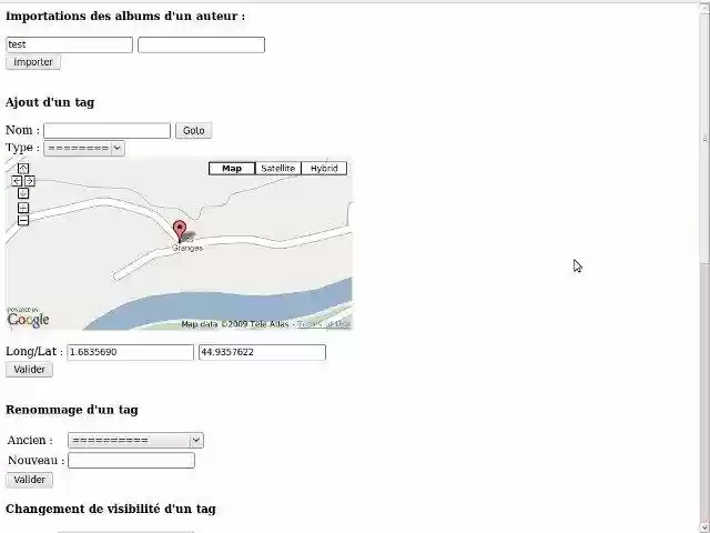 Download web tool or web app WebAlbums1