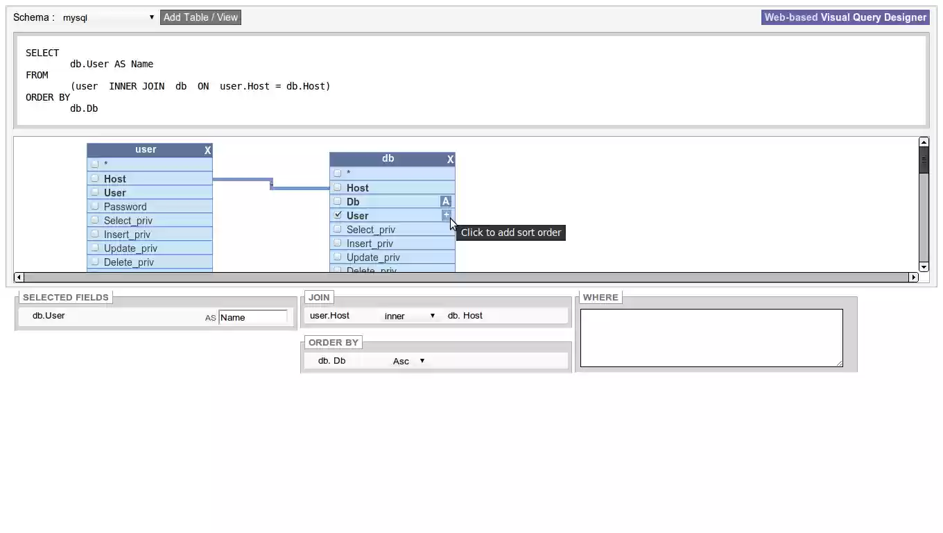 Download web tool or web app Web-based Visual Query Designer Download web tool or web app Web-based Visual Query Designer