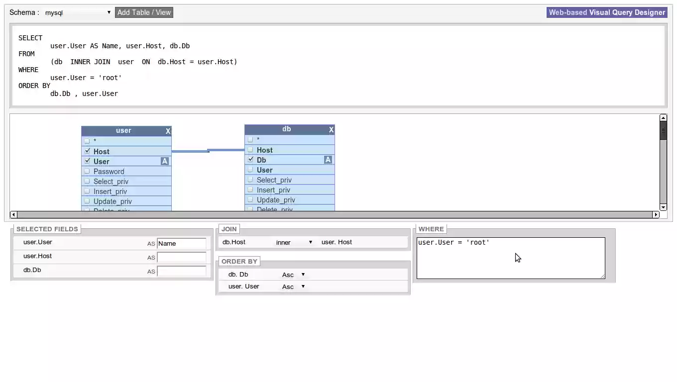 Download web tool or web app Web-based Visual Query Designer Download web tool or web app Web-based Visual Query Designer
