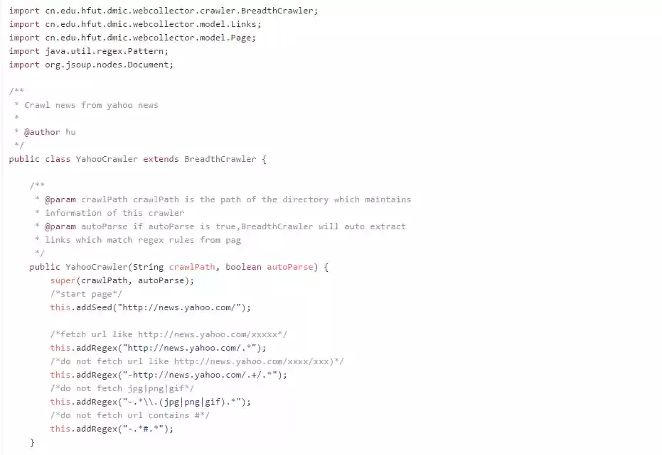 Download web tool or web app WebCollector