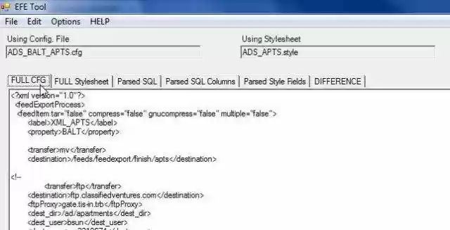 Download web tool or web app  web config and sylesheet sql verifier