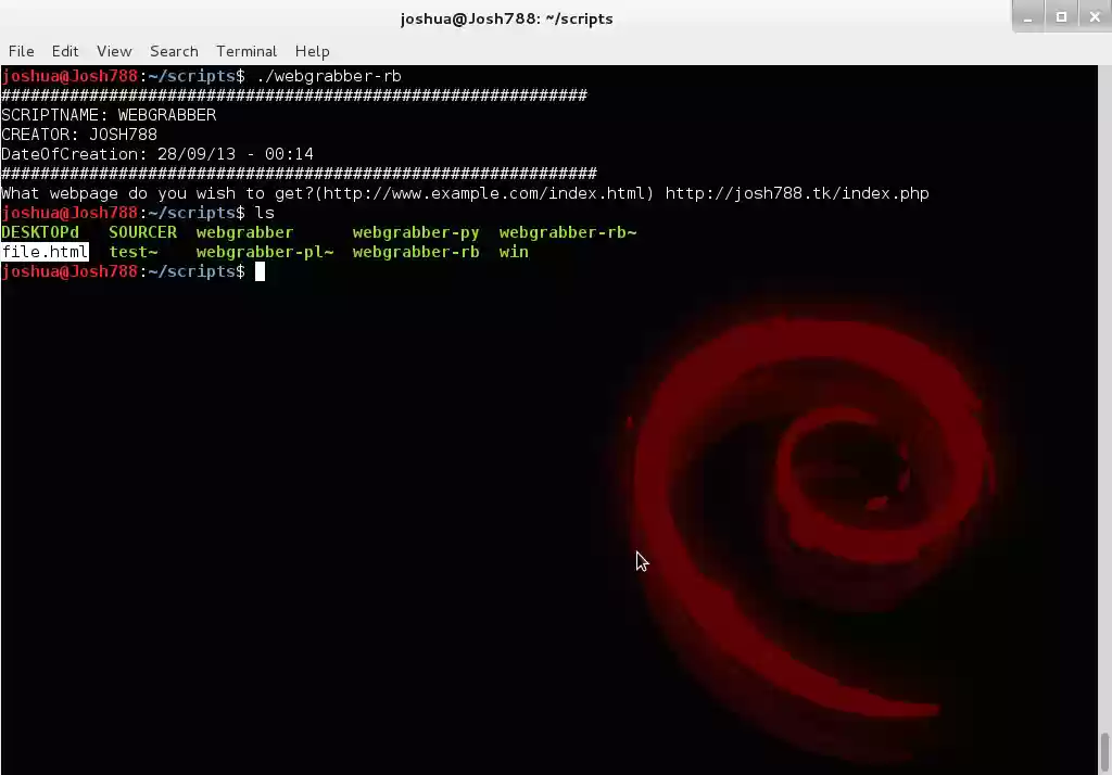 Download web tool or web app webgrabber