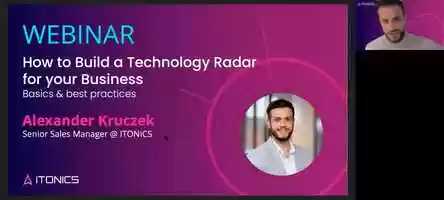 Free download WEBINAR: How to build a Tech Radar for your own Business video and edit with RedcoolMedia movie maker MovieStudio video editor online and AudioStudio audio editor onlin